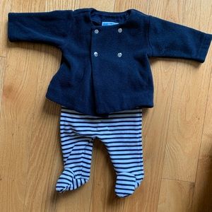 Jacadi baby outfit
